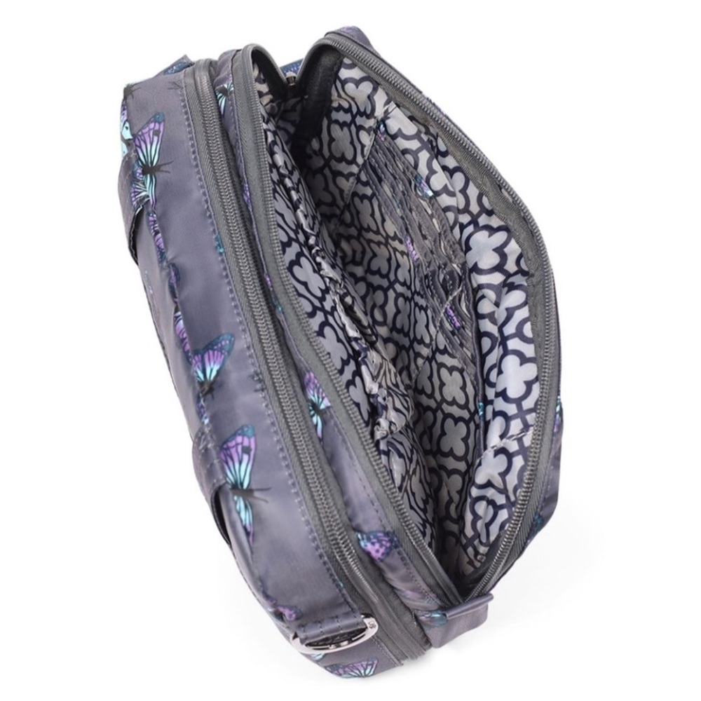 NWT Lug Butterfly Crescendo Convertible Shopper/Crossbody - Picture 3 of 9